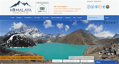 Desktop Screenshot of himalayatrekkingteam.com